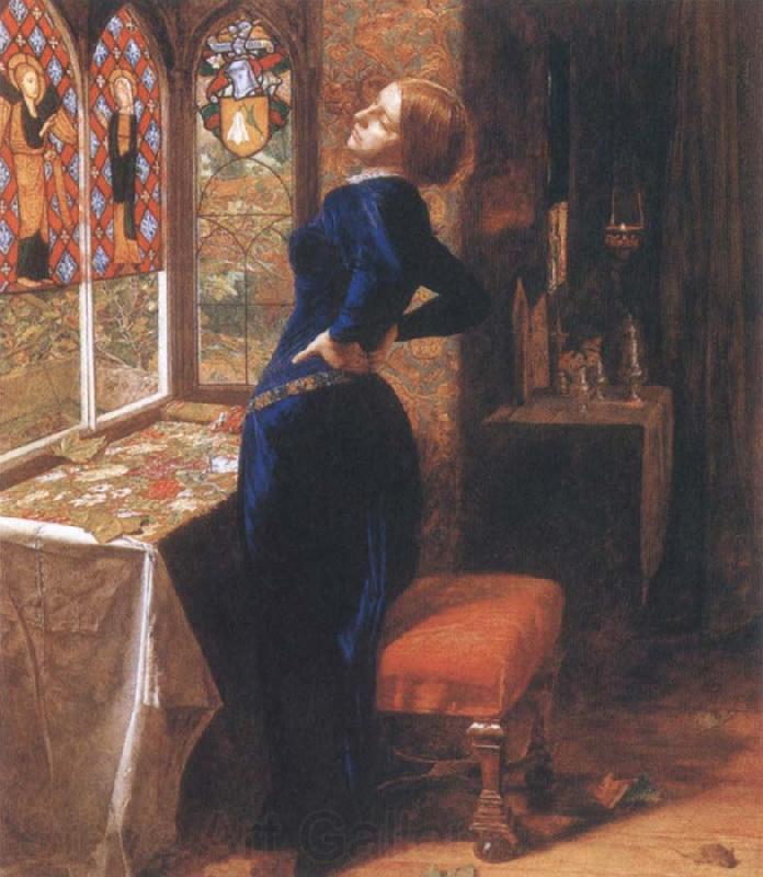Sir John Everett Millais Mariana Spain oil painting art